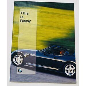 VTG February 1996 This is BMW Car Auto BOOKLET Brochure Advertisement Roadster